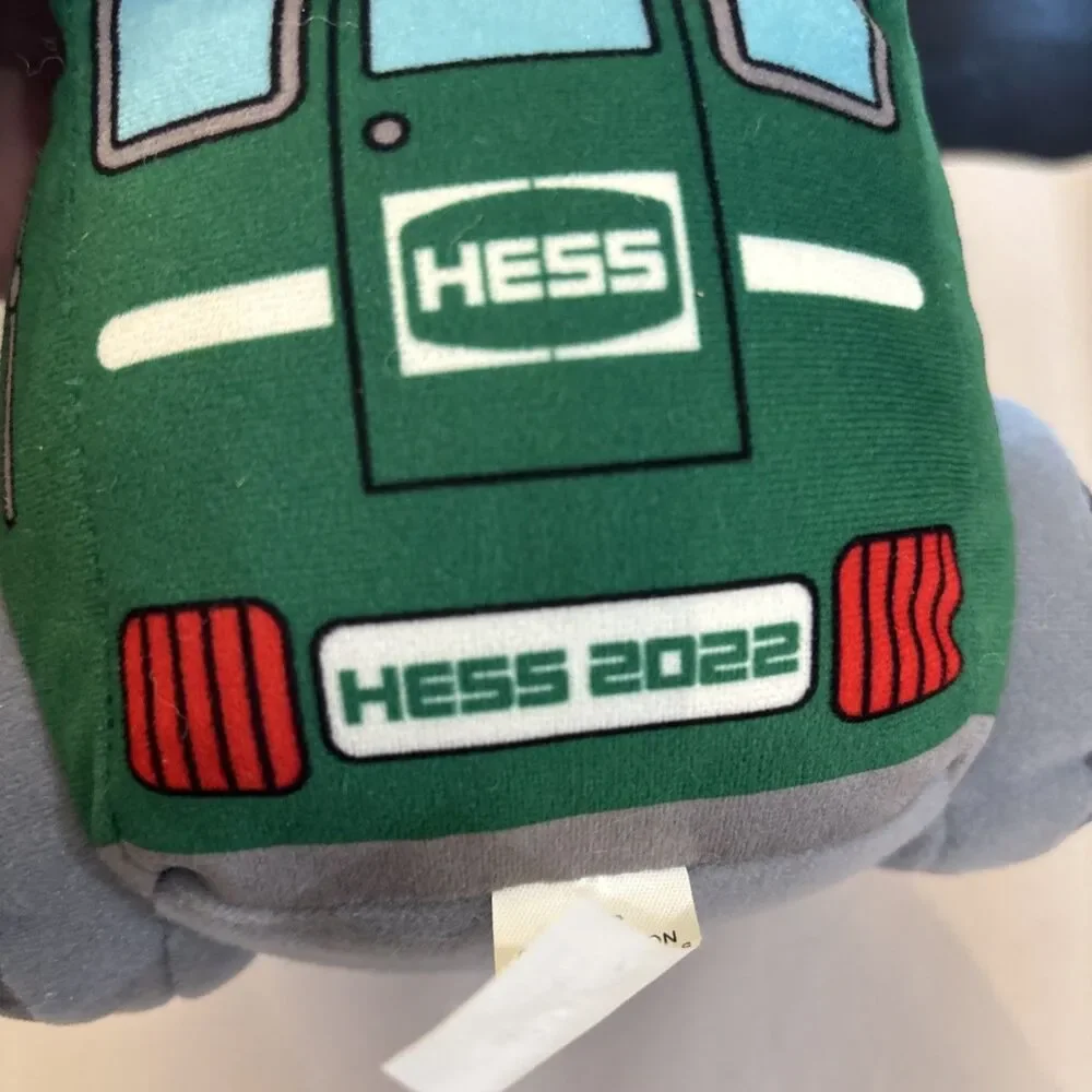 My First Hess Truck Plush 2022 CHOO CHOO Soft Train Light Up -no Sounds